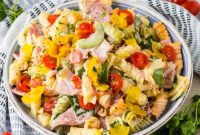 Loaded Italian Sub Pasta Salad