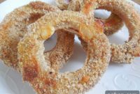 Golden Oven-Baked Onion Rings