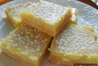 Quick Crescent Lemon Bars