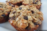 Peanut Butter Chocolate Oat Dream Muffins
