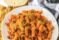 Hearty Sloppy Joe Pasta
