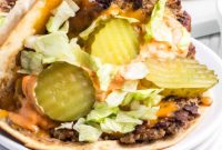 Smash Tacos Big Mac Style