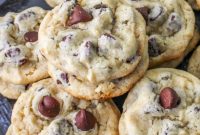 Soft Yogurt Chocolate Chip Cookies