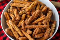 Spiced Pretzel Rods