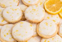 Lemon Zest Shortbread Rounds
