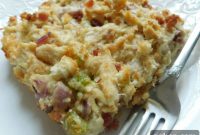 Chicken Caesar Bubble-Up Bake