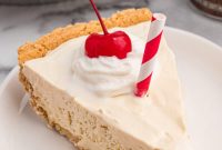 Dreamy Root Beer Float Pie