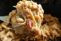 Spicy Buffalo Pulled Pork with Crispy Bacon