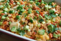 Irresistible Chicken Enchilada Bubble Bake