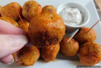Fiery Buffalo Chicken Meatballs