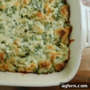 Savory Chicken Spinach Artichoke Casserole 2 Chicken and Spinach Artichoke Bubble up in white dish