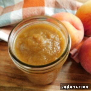 ww friendly peach apple butter
