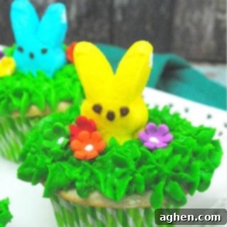 Peeps Easter Cupcakes for Easter
