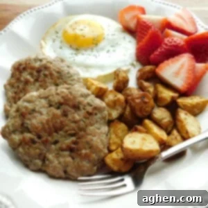 Weight Watchers Friendly Turkey Sausage Patties