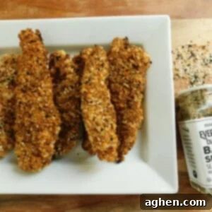 Everything Bagel Chicken Tenders 2 Crispy Everything Seasoned Chicken Tenders