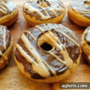 Peanut Butter Donut Bliss 2 Weight watchers friendly peanut butter chocolate donut