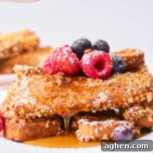 Recipe card image of Frosted Flakes French toast sticks