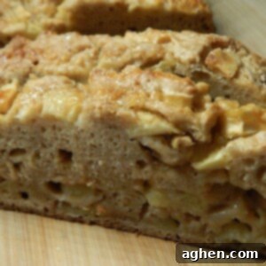Decadent Caramel Apple Loaf 2 Close-up of a Caramel Apple Loaf with rich caramel swirls
