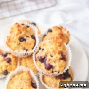 A delicious blueberry oatmeal muffin, perfect for a healthy snack.