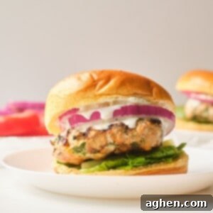 Zesty Greek Turkey Burgers & Creamy Tzatziki 2 Greek Turkey Burger with Tzatziki Sauce