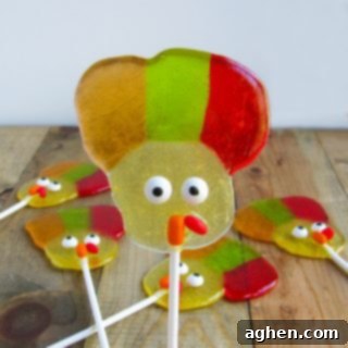 Turkey Lollipops ready to be served