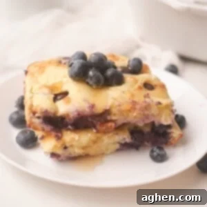 Baked Blueberry Lemon Pancake Squares