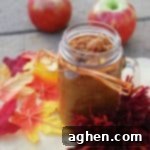 A small bowl of fresh homemade applesauce.