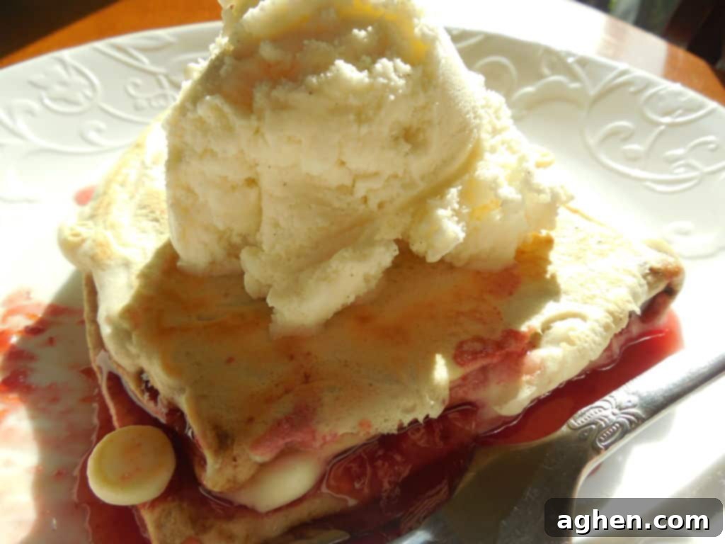 flatout jam pancake sandwich
