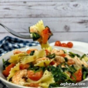 Effortless Wholesome Shrimp Pasta 2 Shrimp Pasta first bite