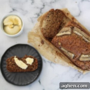 Lightened-Up Weight Watchers Banana Bread 2 Banana bread loaf with one piece cut out