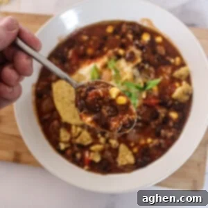 Weight Watchers One-Pot Ground Beef Taco Soup 2 Eating great taco soup