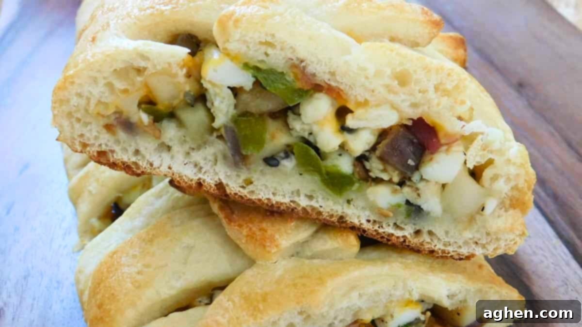 Scrumptious & Smart: 100 Weight Watchers Recipes 17 breakfast stromboli