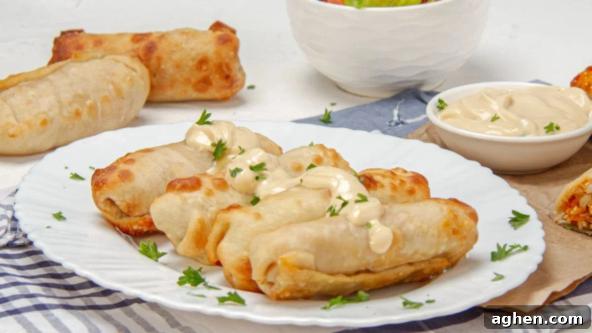 Scrumptious & Smart: 100 Weight Watchers Recipes 21 buffalo chicken egg rolls