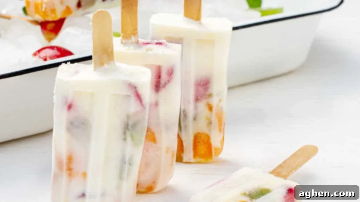 Scrumptious & Smart: 100 Weight Watchers Recipes 30 yogurt and fruit ice pops