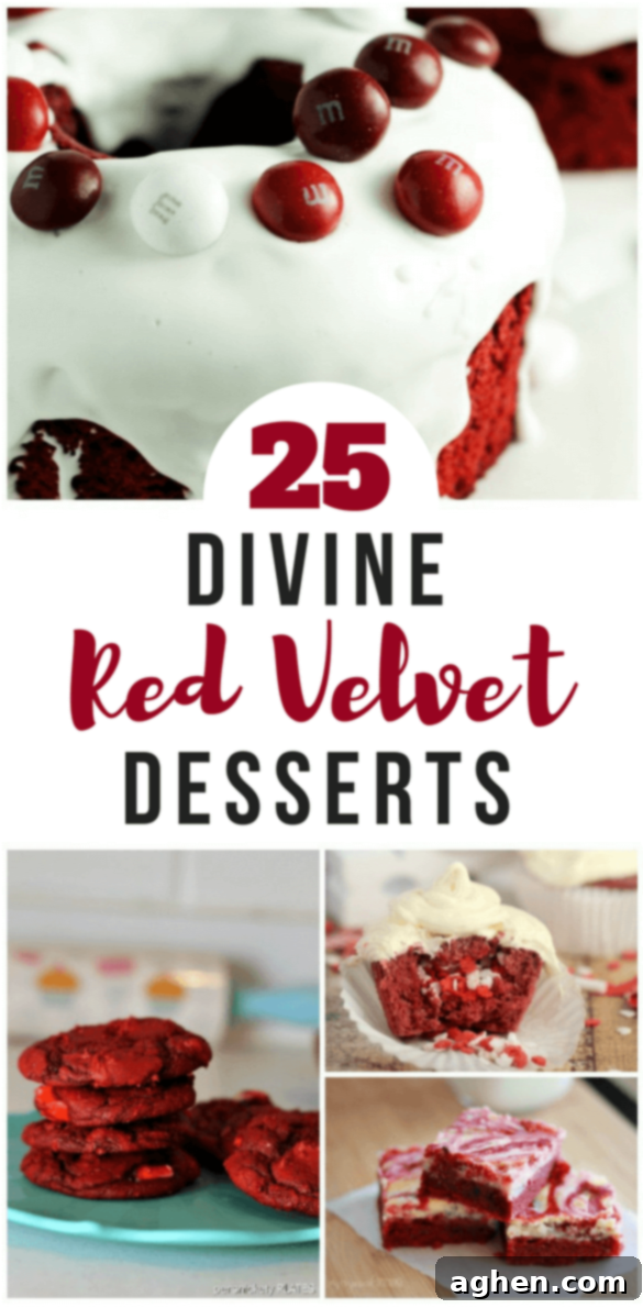 25 Divine Red Velvet Desserts.