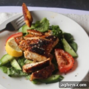 Blackened chicken top image