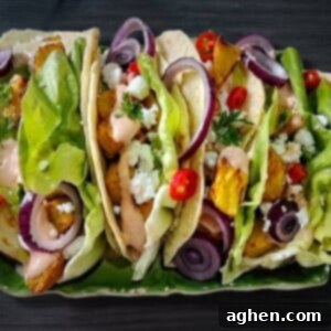 Spicy Potato Soft Tacos - ready to eat