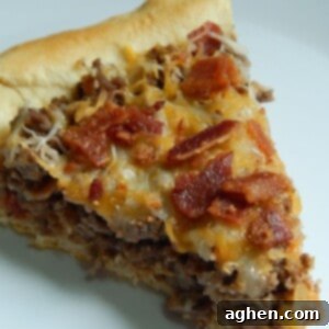 Impossible Cheeseburger Pie recipe card image thumbnail
