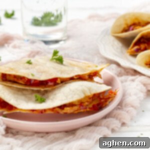 Perfectly Crispy Air Fryer Quesadillas 2 Weight watchers friendly quesadilla