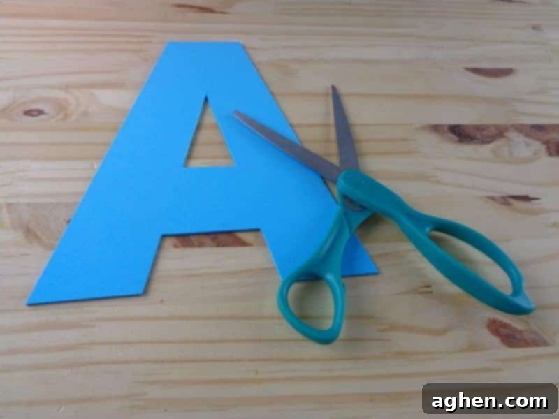 This letter A craft for toddlers and preschoolers with printable template is part of our new letter of the week craft series. Letter A is for anchor.