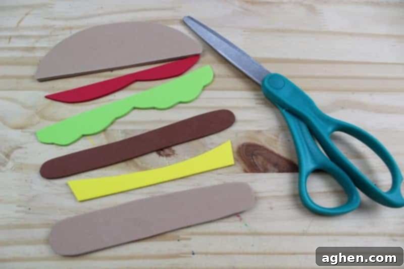 This letter H is for hamburger craft with printable template is part of our letter of the week craft series, designed to foster letter recognition in toddlers and preschoolers.