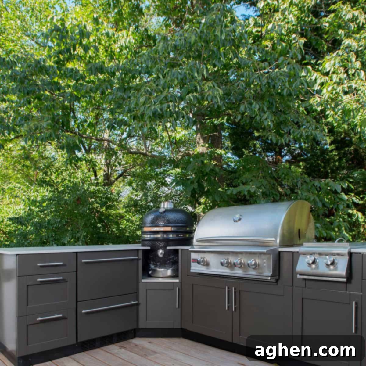 Blaze Grill: 10 Insider Tips Before You Buy 2 Blaze Grill in Outdoor Kitchen. Designed by Design Builders MD
