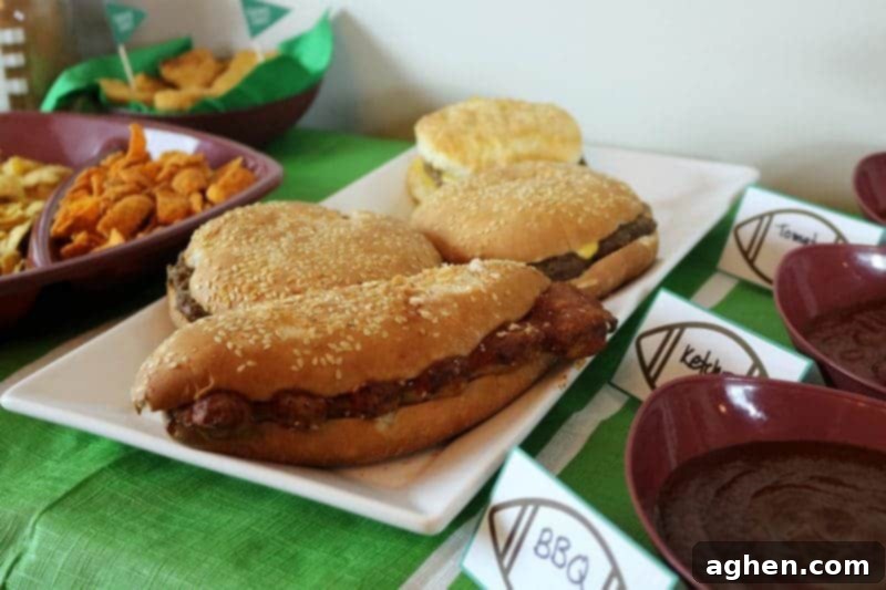 Close-up of a BIG AZ® Sandwich, highlighting its generous size and hearty ingredients, ideal for Game Day fueling.