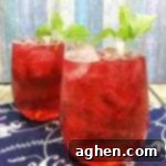 Homemade Iced Passion Tea Lemonade, a refreshing blend of sweet passion tea and tart lemonade with a hint of vanilla, perfect for a summer day or any time you need a delicious pick-me-up.