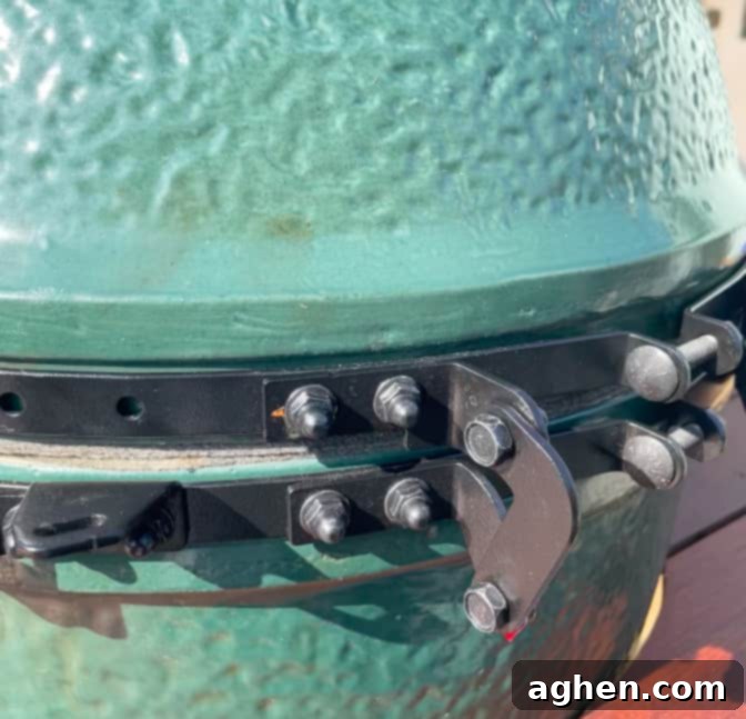 Big Green Egg Cleaning: Achieve Peak Performance Every Time 8 big green egg metal band