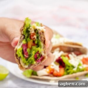 Healthy yet hearty smashed tacos, now trending on TikTok!