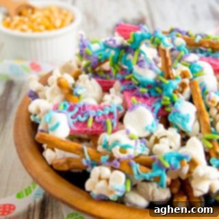 Bunny Bait snack mix is the perfect Easter treat for kids and adults alike. Plus, don't forget to leave some out for the Easter bunny!