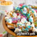 Bunny Bait snack mix is the perfect Easter treat for kids and adults alike. Plus, don't forget to leave some out for the Easter bunny!
