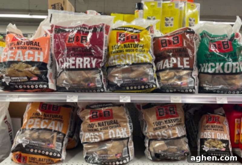 Big Green Egg: Unlock the Secret to Perfect Smoky Flavor 2 grilling wood chips on display