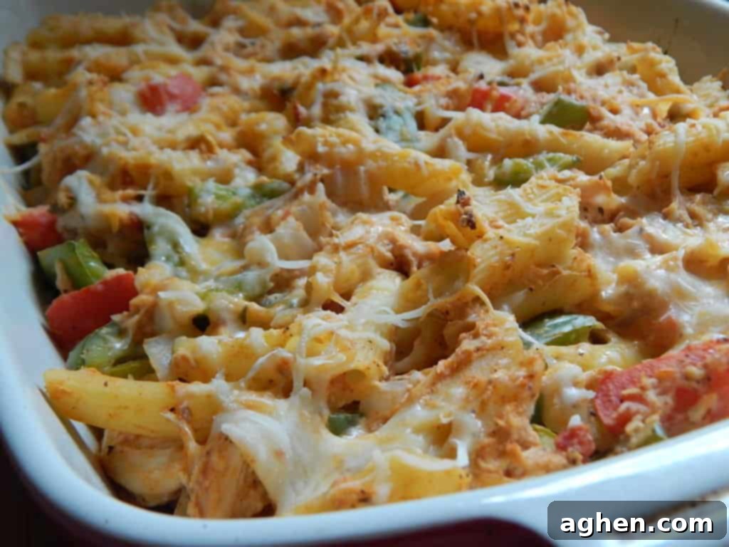 14 Weight Watchers Pasta Recipes You Must Try This Fall 12 chicken fajita pasta bake